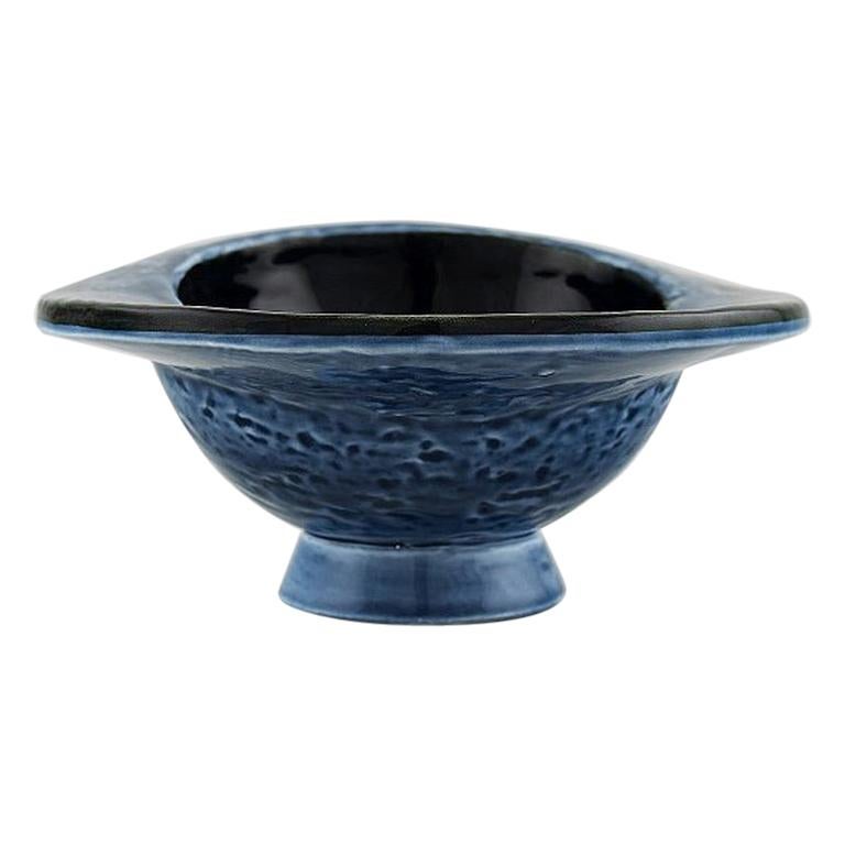 Vilhelm Bjerke Petersen for Rörstrand, Rare "Abstract" Ceramic Bowl