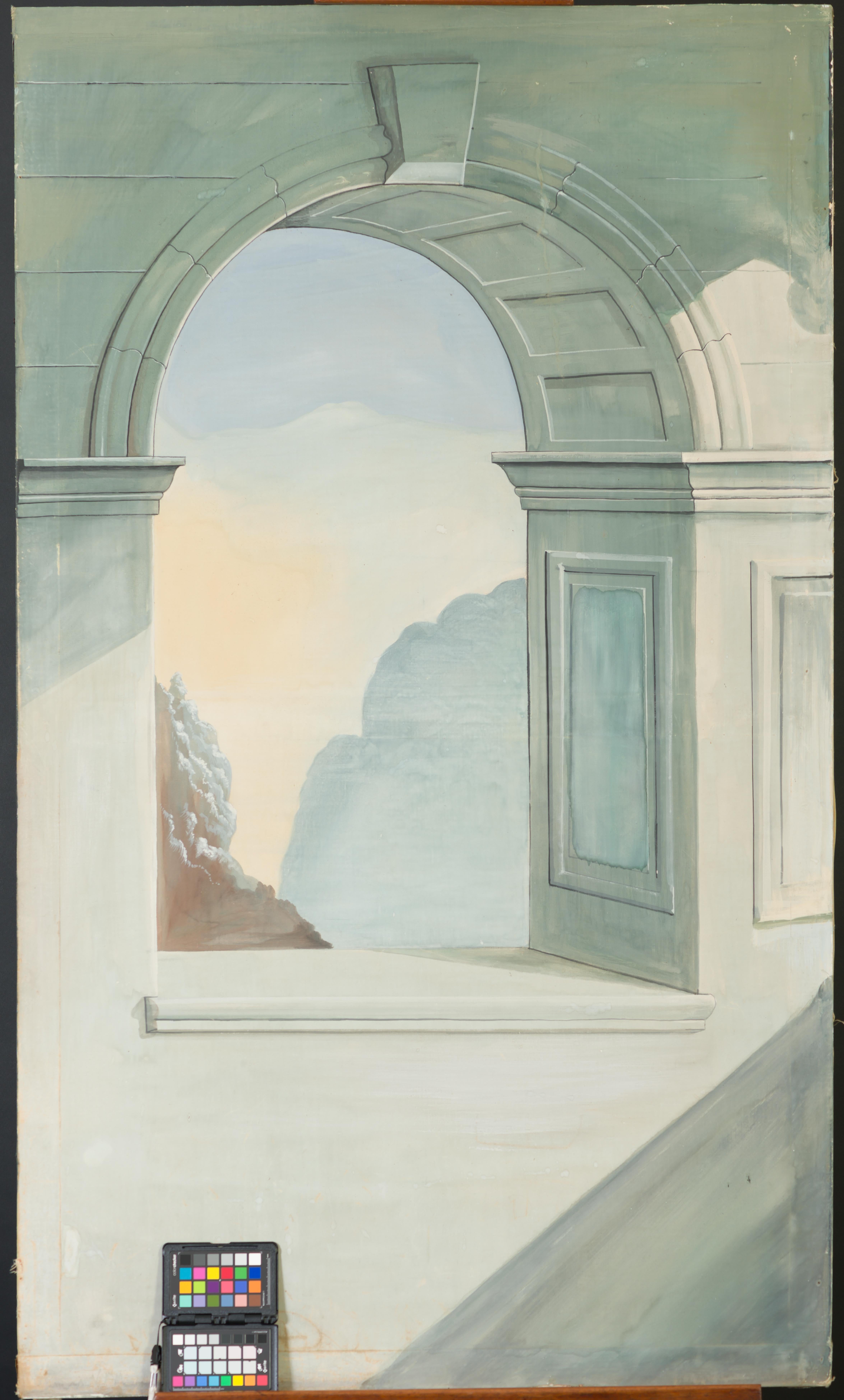 Trompe L'Oeil – Painting von Vilhelm Hammershoi