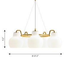Vilhelm Lauritzen 'VL Ring Crown 5' Pendant for Louis Poulsen