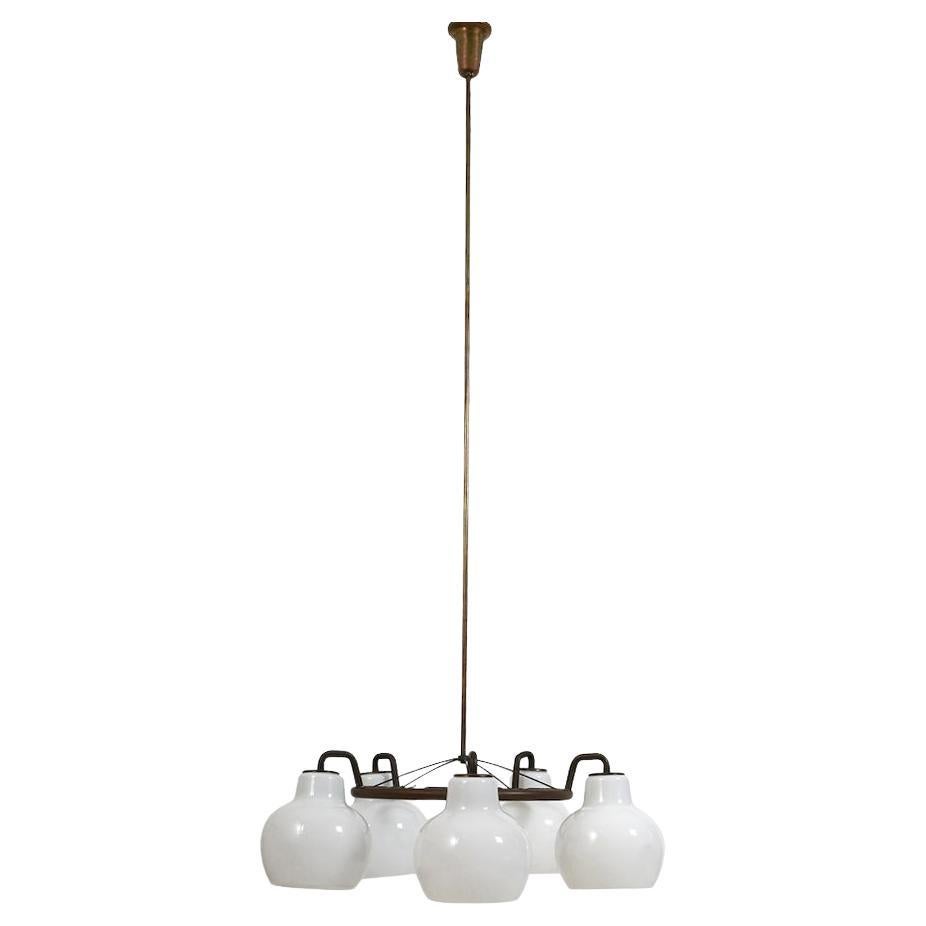 Vilhelm Lauritzen for Louis Poulsen Rare Ring Crown 1940s/50s