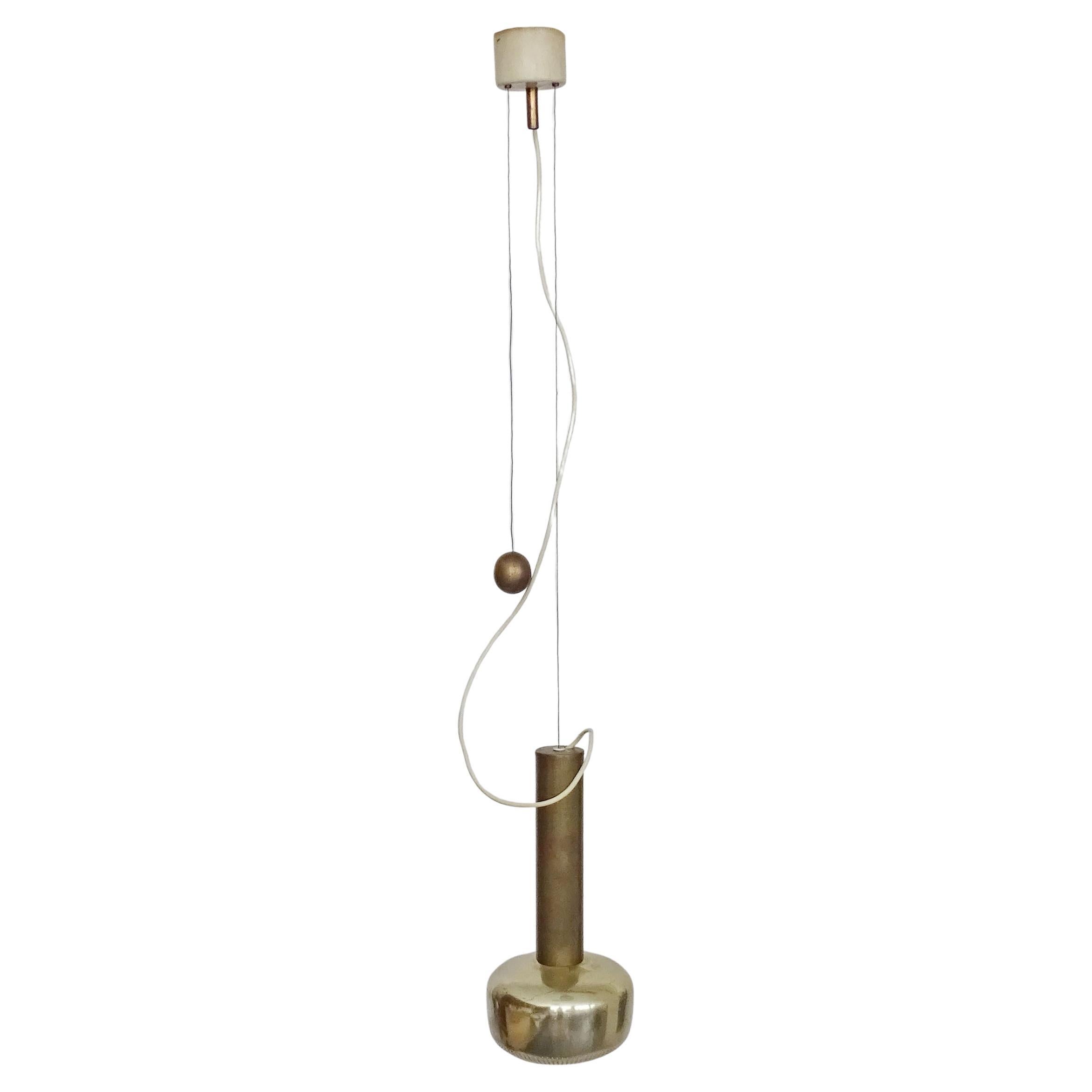 Vilhelm Lauritzen for Louis Poulsen Rare Variant Counterweight Pendant Lamp