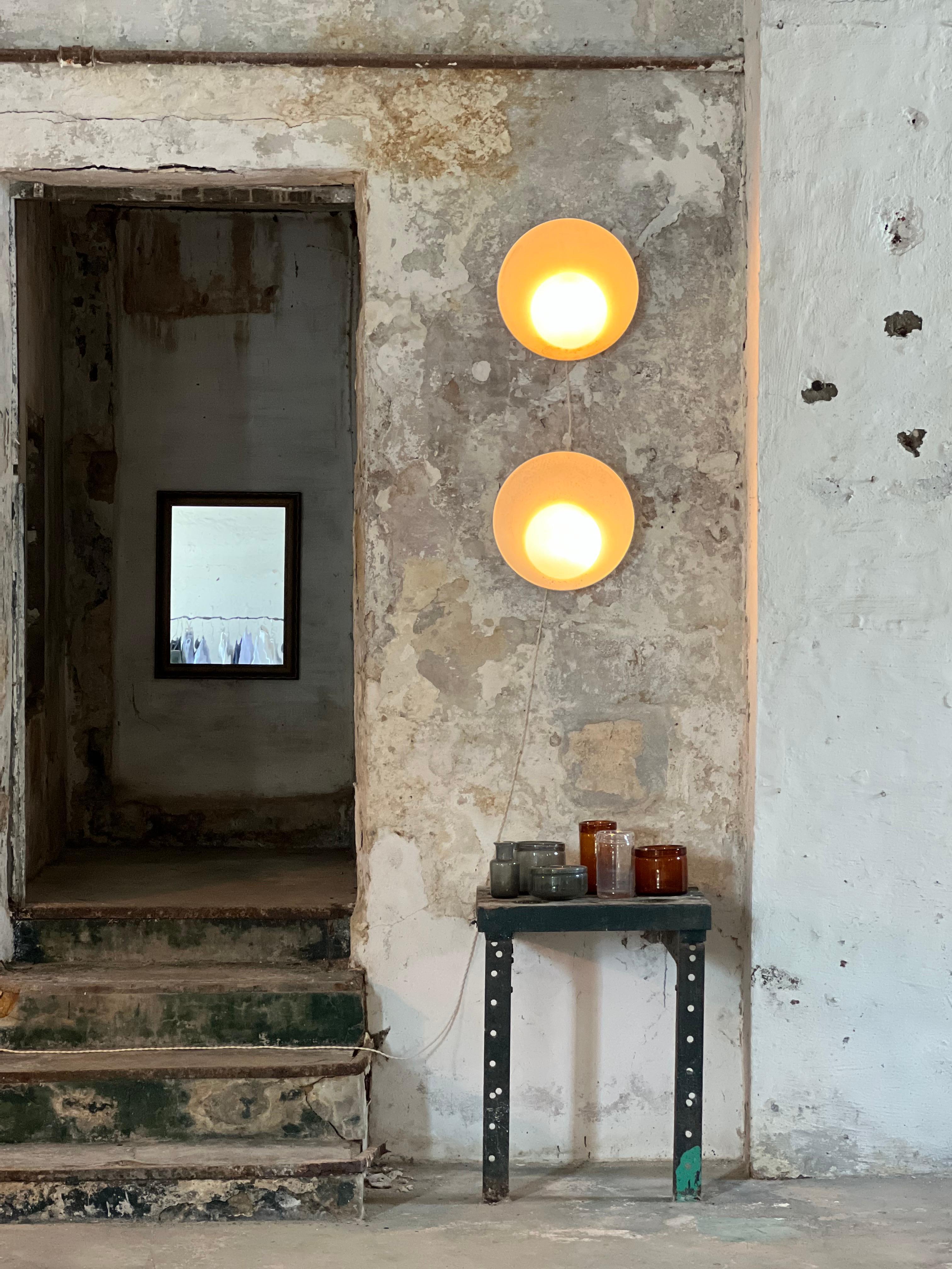 Danish Vilhelm Lauritzen two Rare Original “Kastrup” Wall Lamps 1937, Louis Poulsen For Sale