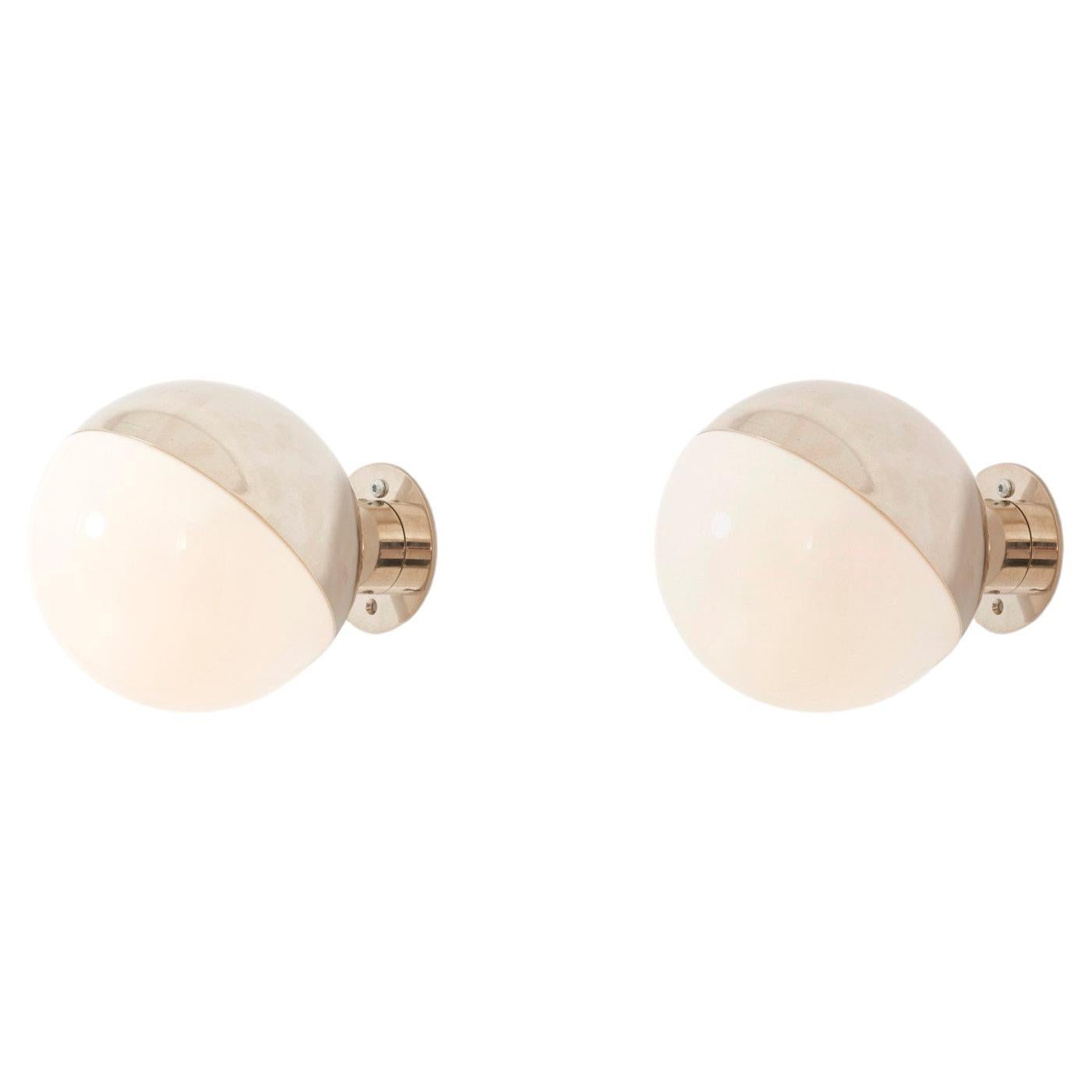 Vilhelm Lauritzen Pair of Wall Lamps Model 10630 by Louis Poulsen in Denmark