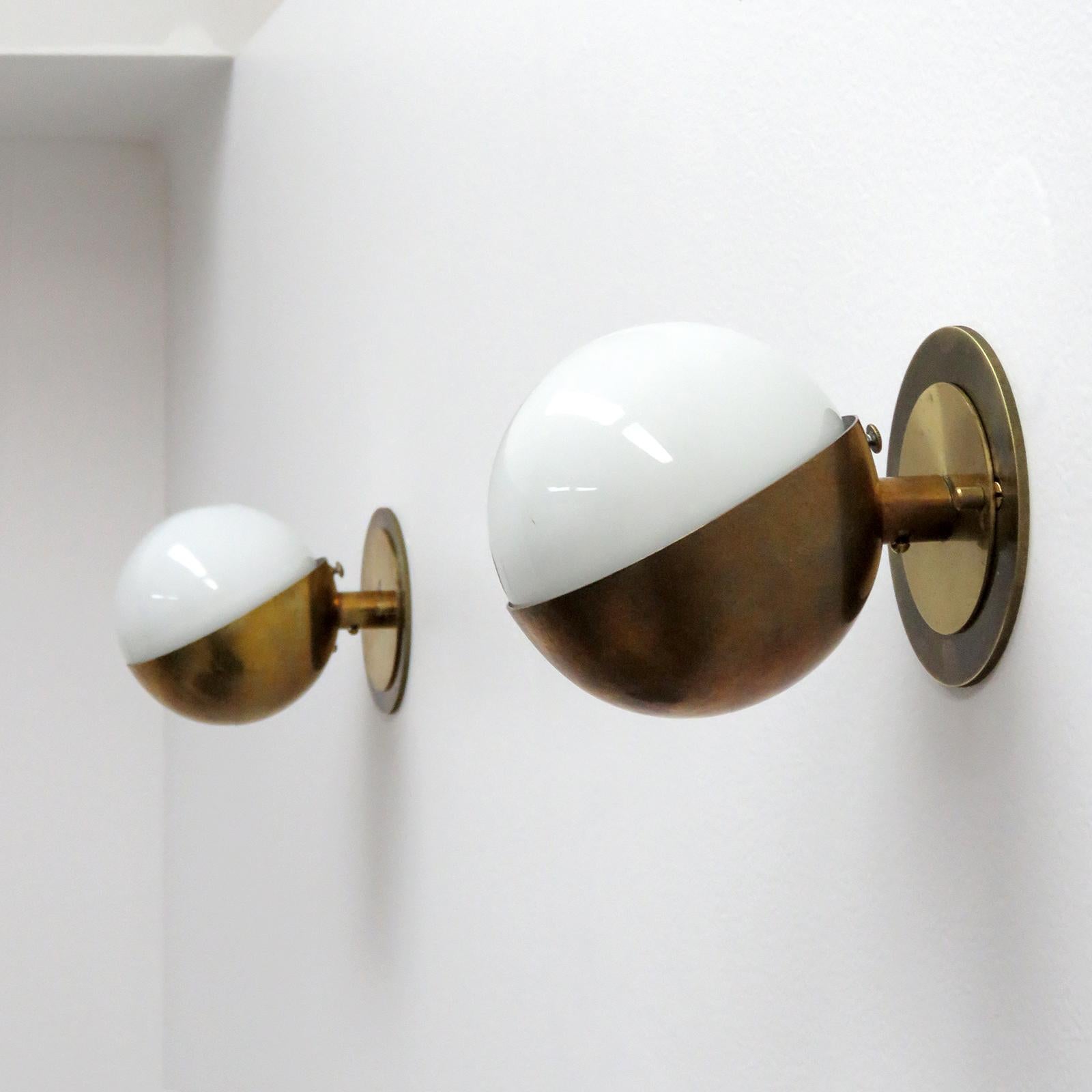 Mid-20th Century Vilhelm Lauritzen 'Radiohuset' Wall Lamps