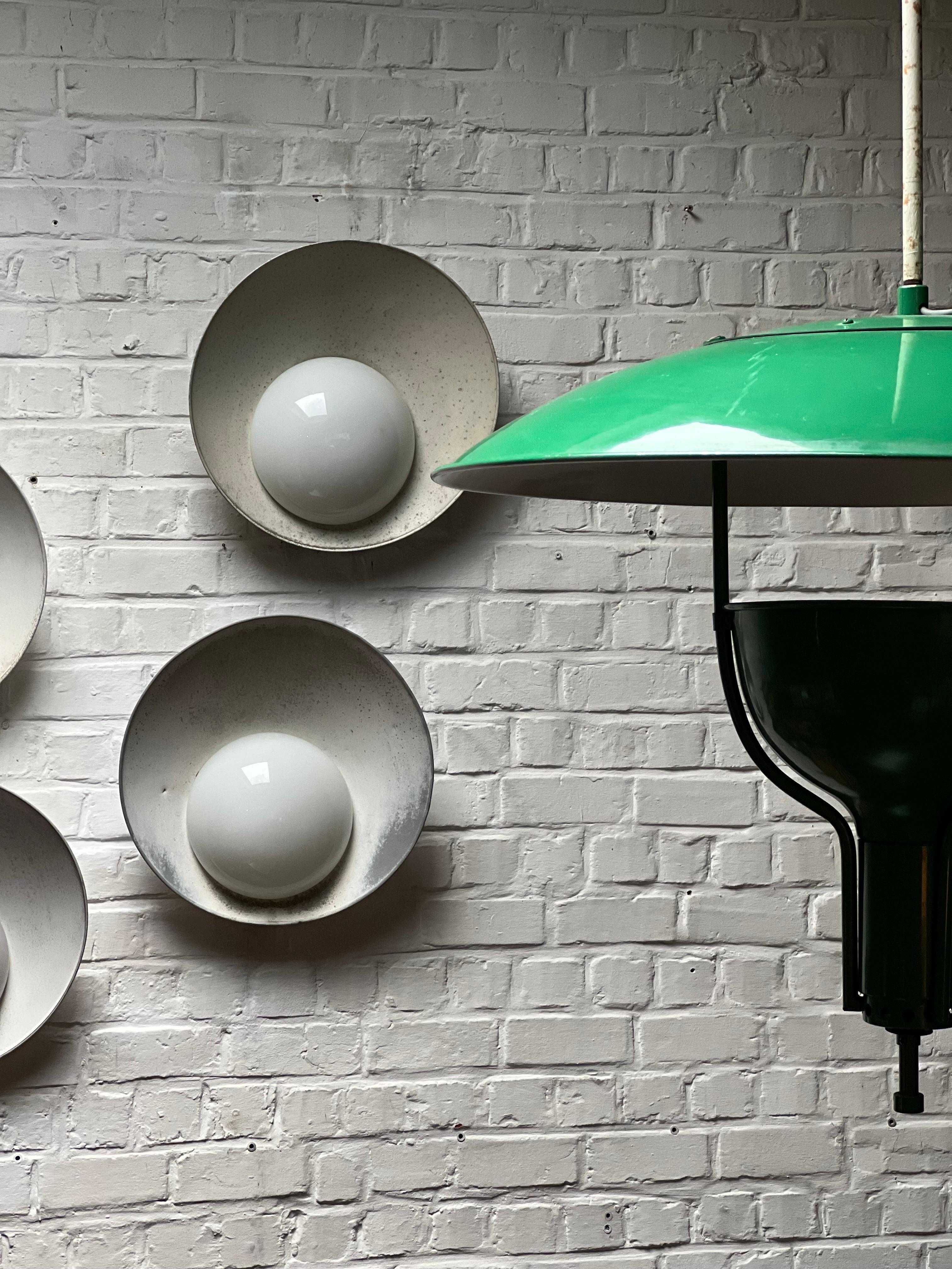 Vilhelm Lauritzen Set 4 Rare Original “Kastrup” Wall Lamps 1937, Louis Poulsen 6
