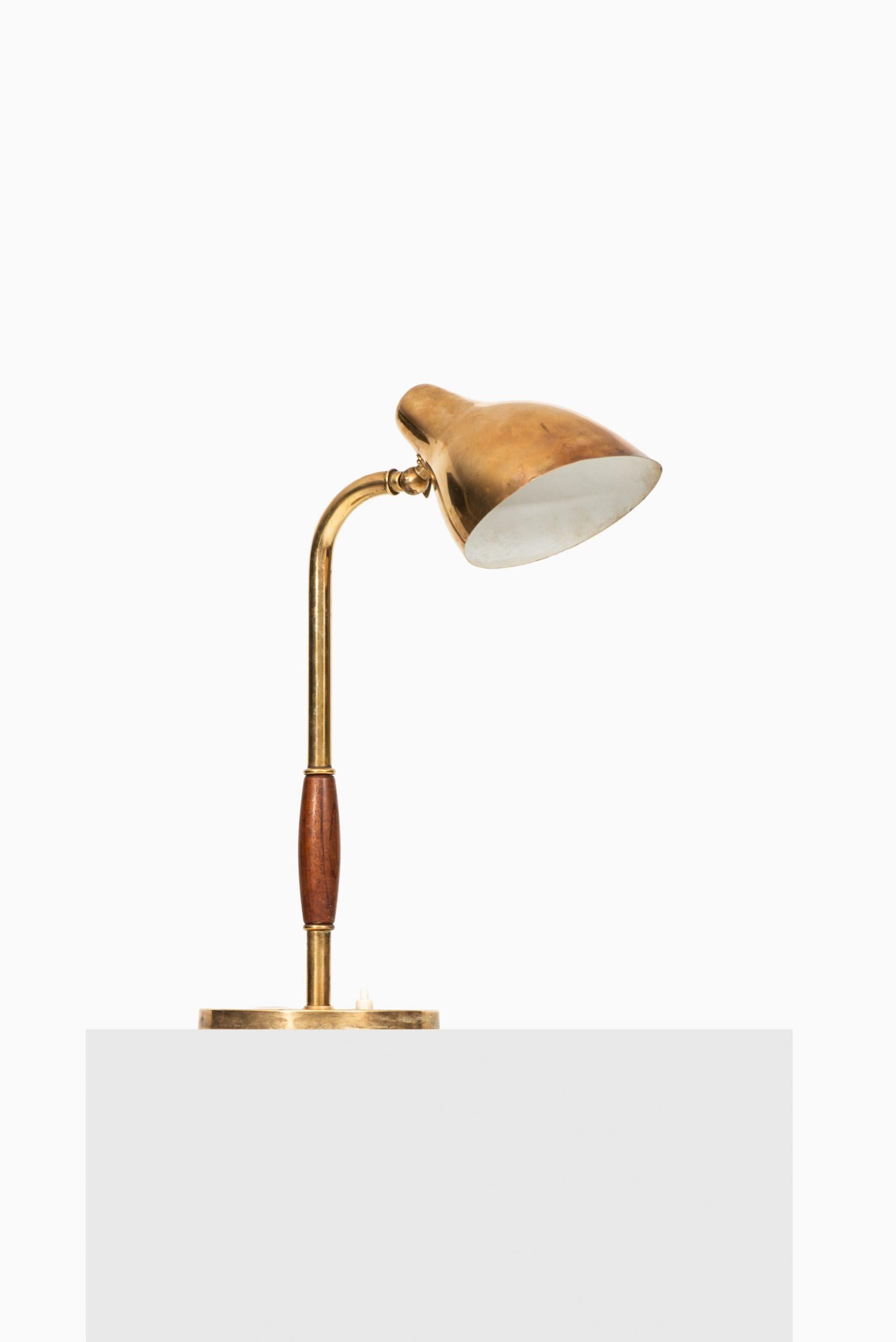 Danish Vilhelm Lauritzen Table Lamp Produced by Louis Poulsen in Denmark For Sale
