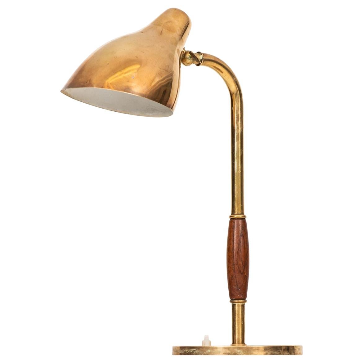 Vilhelm Lauritzen Table Lamp Produced by Louis Poulsen in Denmark For Sale