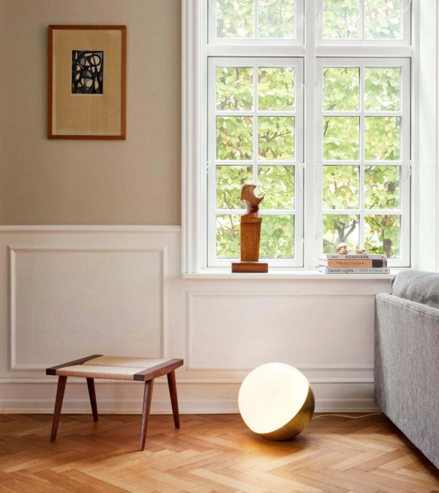 Danish Vilhelm Lauritzen 'Vl Studio' Floor or Table Lamp in Brass for Louis Poulsen For Sale