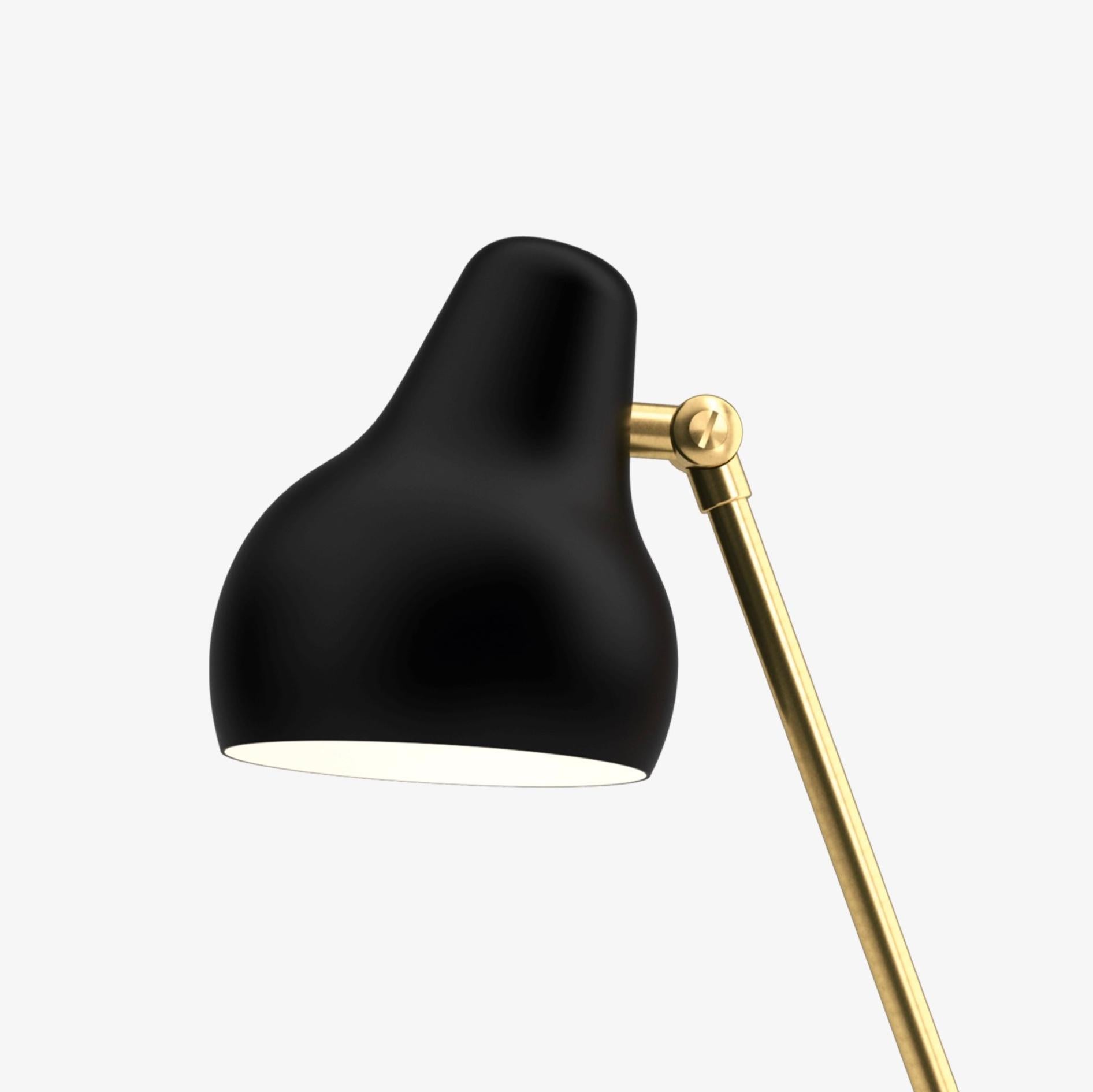 Scandinavian Modern Vilhelm Lauritzen 'Vl38' Table Lamp for Louis Poulsen For Sale