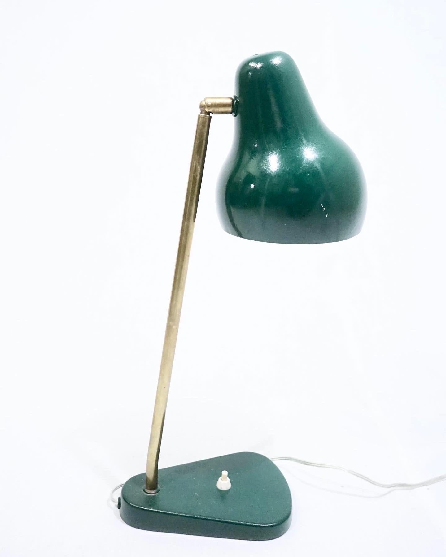 Mid-Century Modern Vilhelm Lauritzen VL38 Table Lamp Original Production by Louis Poulsen 1960’s