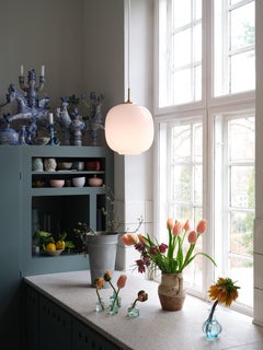 Vilhelm Lauritzen VL45 'Radiohus' Pendant in Pale Rose for Louis Poulsen