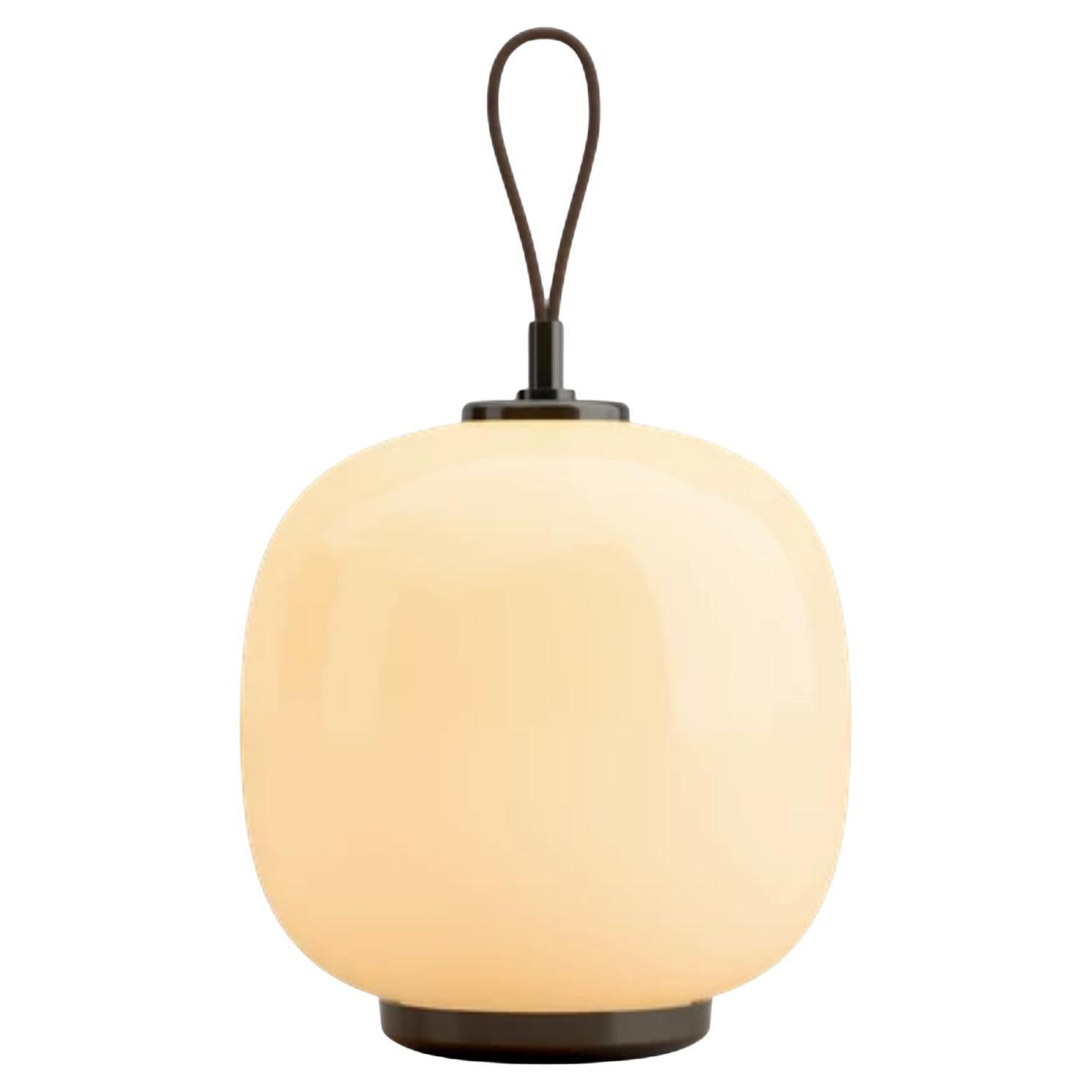 Lampe de bureau Radiohus en verre jaune pâle Vilhelm Lauritzen 'VL45' en vente