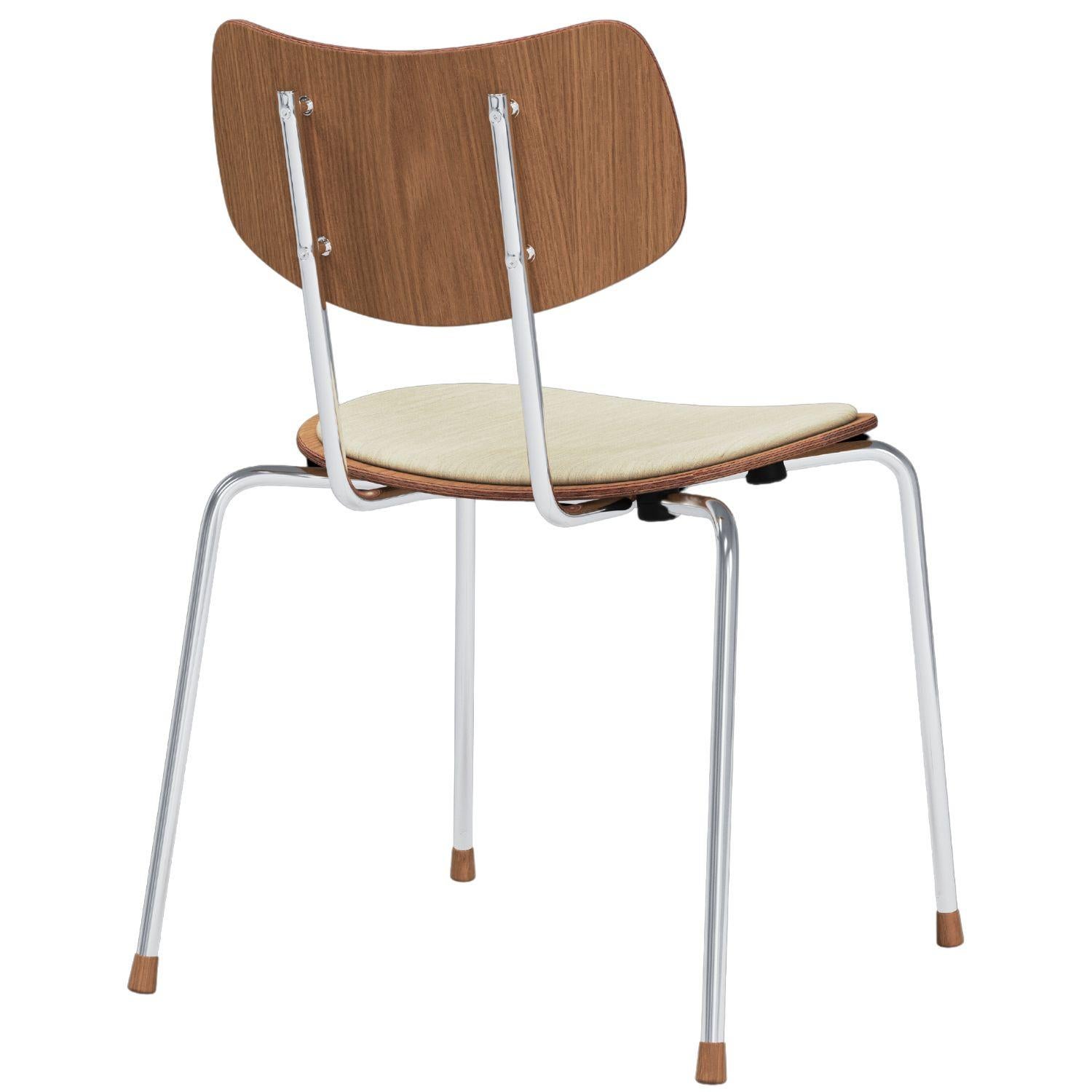 Vilhelm Lauritzen 'VLA26 Vega' Chair in Oak Chrome and Oil for Carl Hansen & Son For Sale 5