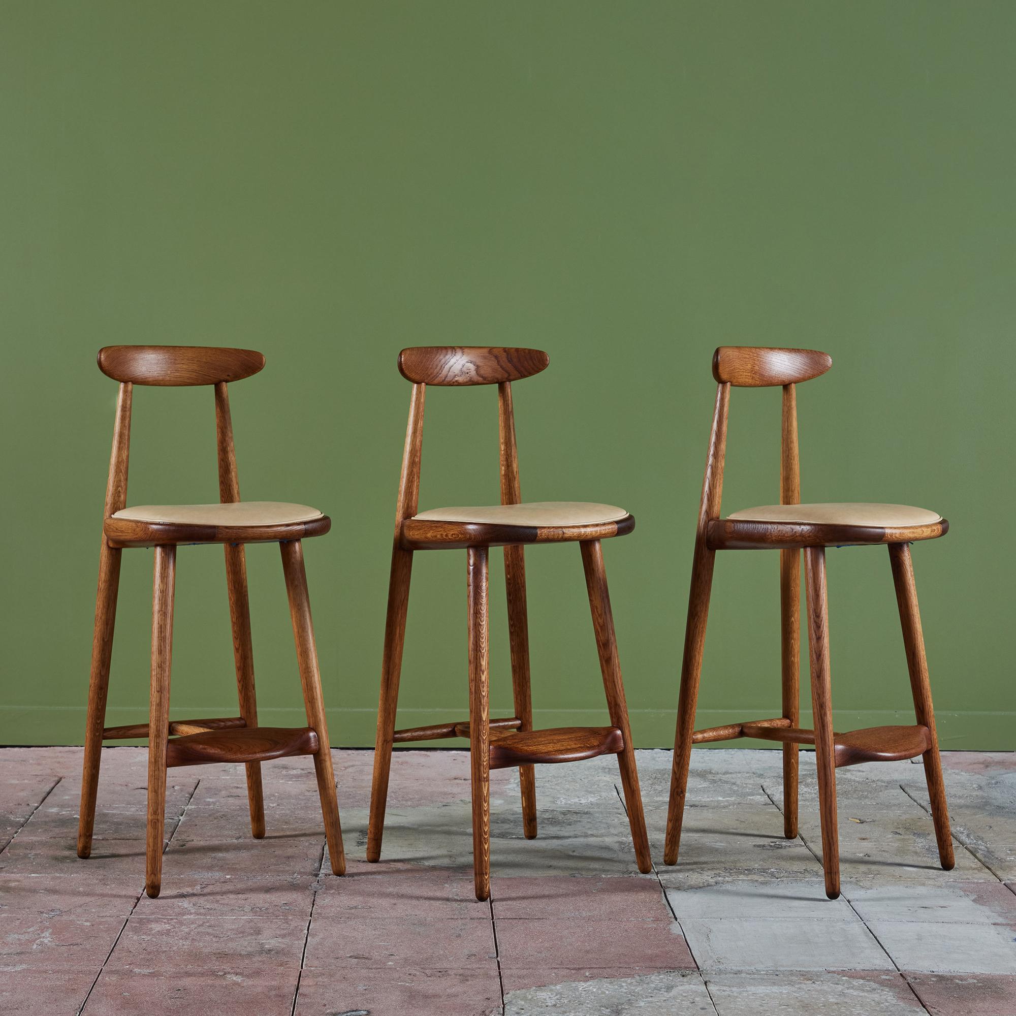 Vilhelm Wohert Bar Stool for Stolefabriken Odense 3