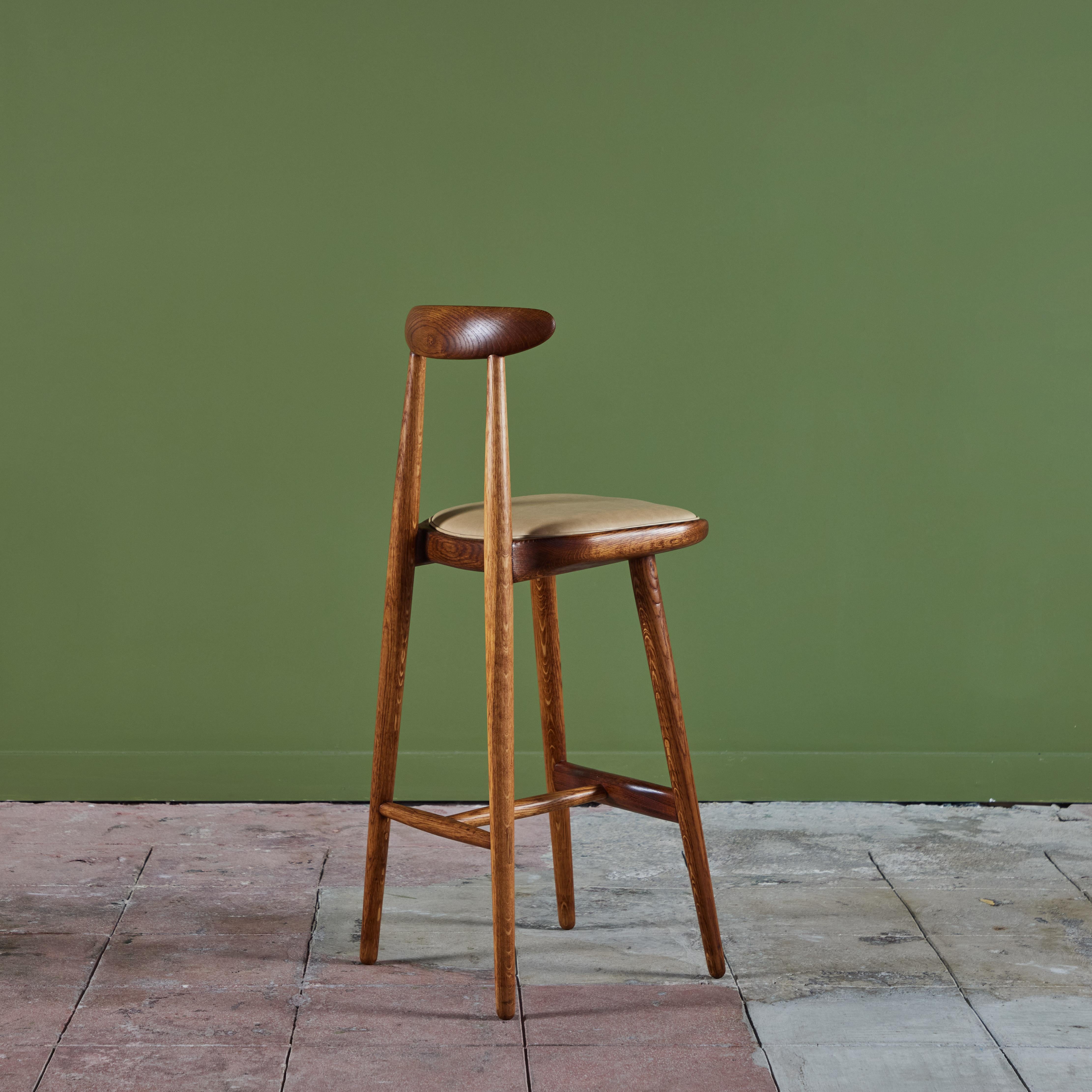 Vilhelm Wohert Bar Stool for Stolefabriken Odense 1