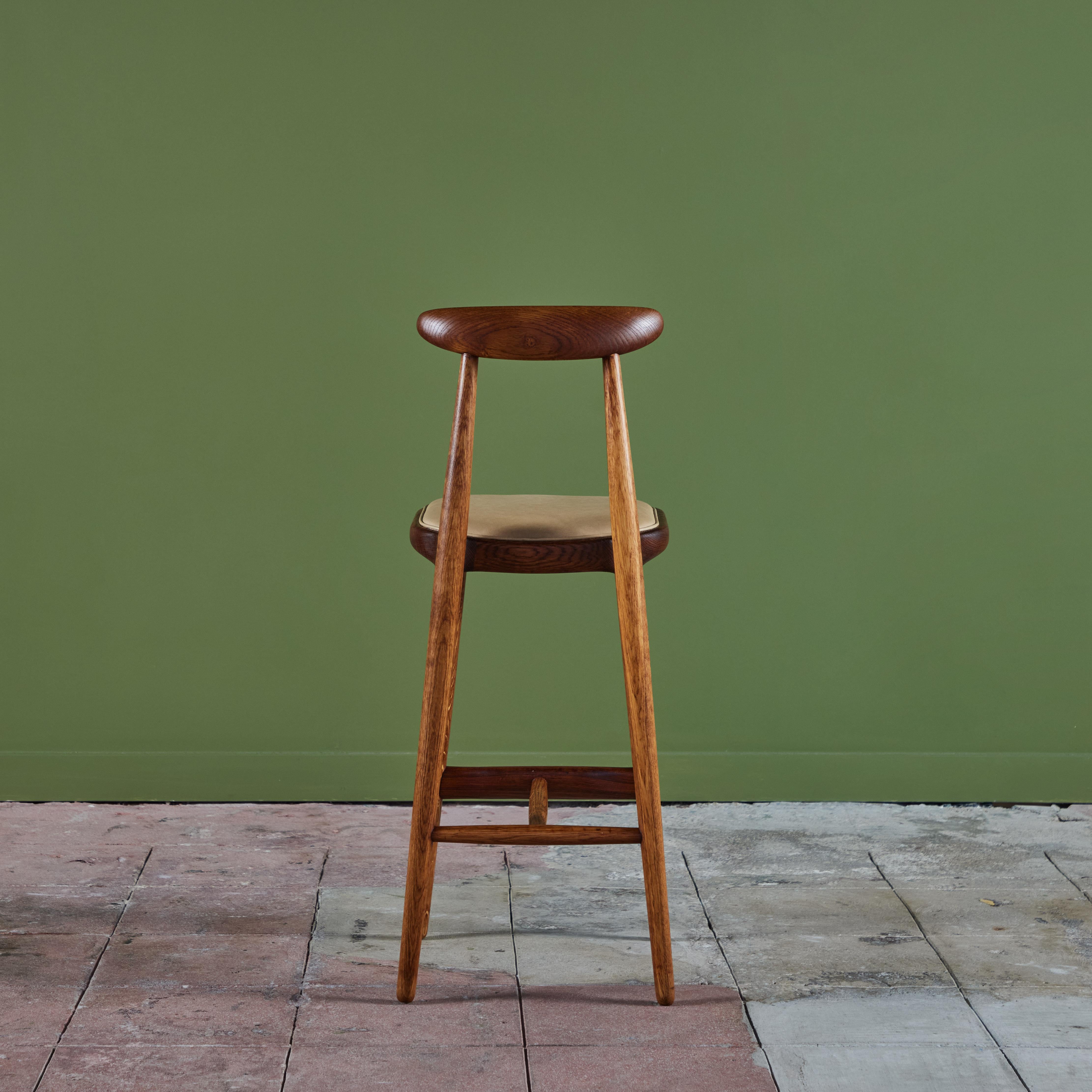 Vilhelm Wohert Bar Stool for Stolefabriken Odense 2