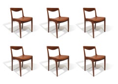 Vilhelm Wohlert for Poul Jeppesen's Teak Dining Chairs