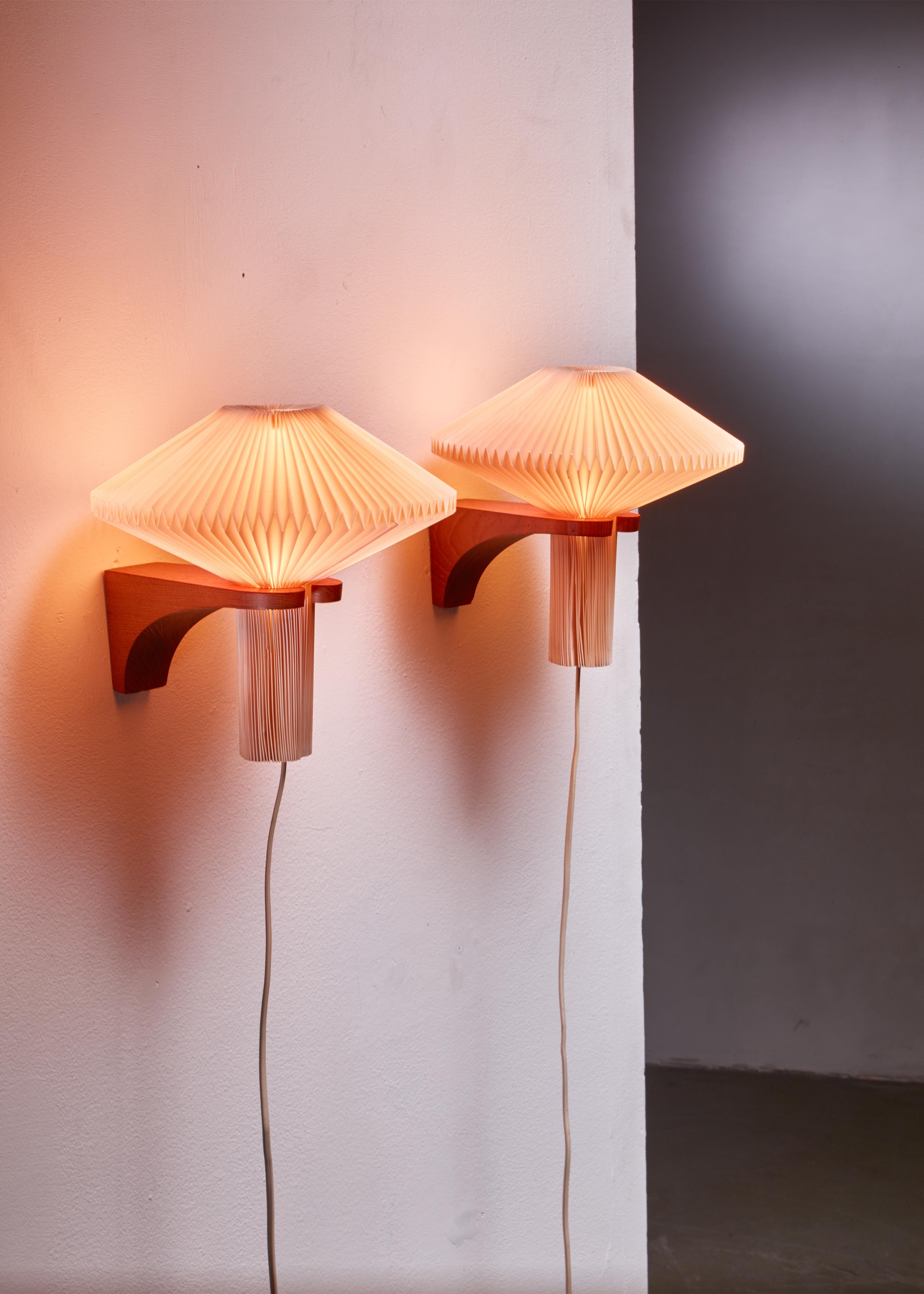 Danish Vilhelm Wohlert Pair of Wall Lamps, Denmark