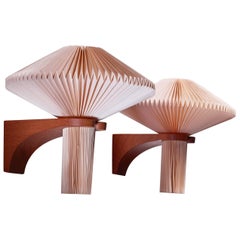 Vilhelm Wohlert Pair of Wall Lamps, Denmark
