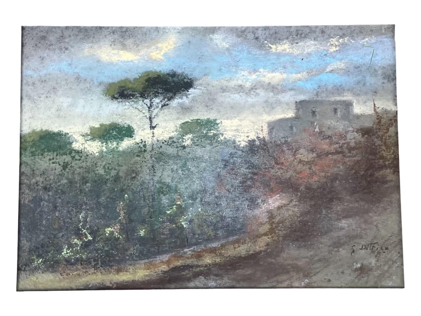 Villa en Nápoles Pintado a mano en venta