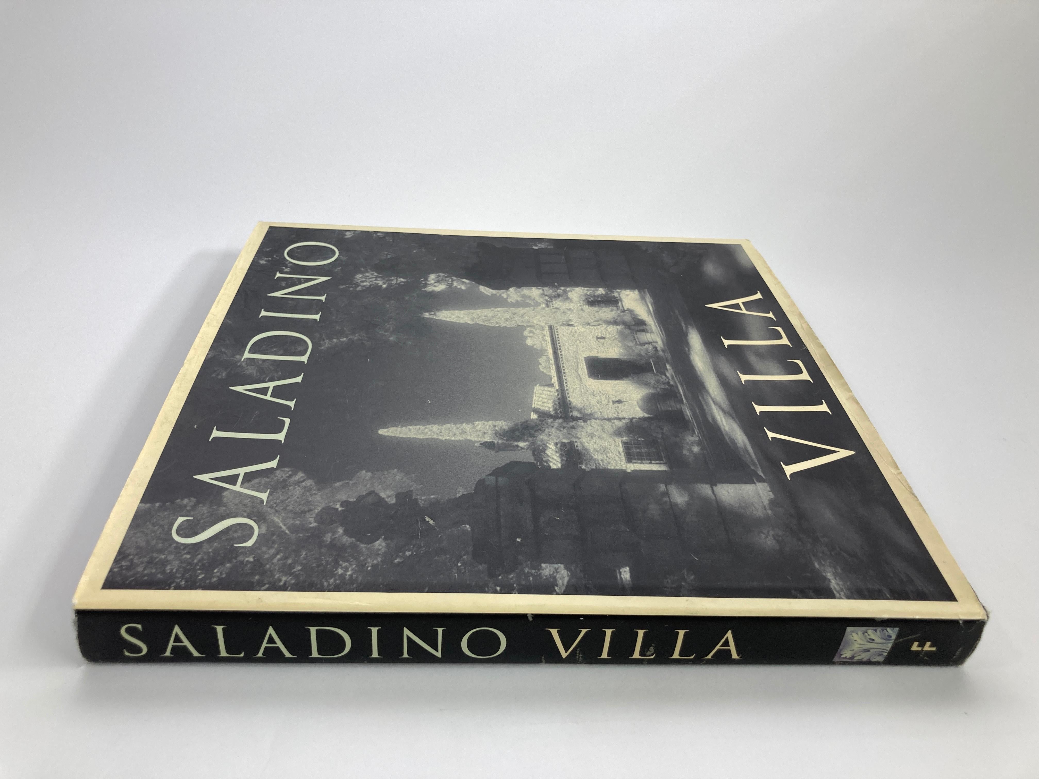 Villa By John Saladino hardcover large coffee table book.
The story of Saladino’s restoration of a stone house, originally designed by Wallace Frost, and its garden in California overlooking the Pacific. 
With sections on Architecture, Interiors,