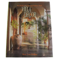 Villa Decor: Decidedly French and Italian Style Hardcover Book