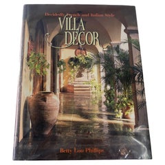 Villa Deko-Hardcover im französischen und italienischen Stil von Betty Lou Phillips