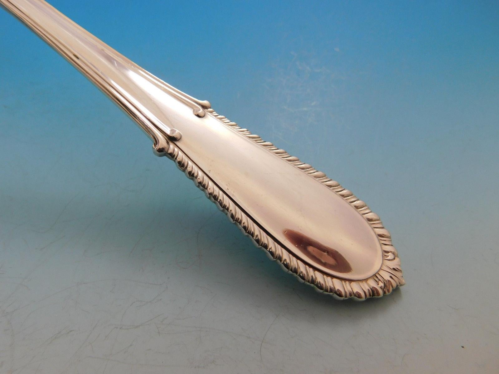 20th Century Villa D'este by Buccellati Italy Sterling Silver Flatware 12 Set of 96 Pieces