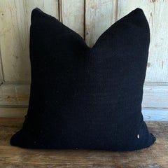 Villa Hand Made Wool Pillow with Down Feather Insert