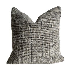 Villa Hand Made Wool Pillow with Down Insert