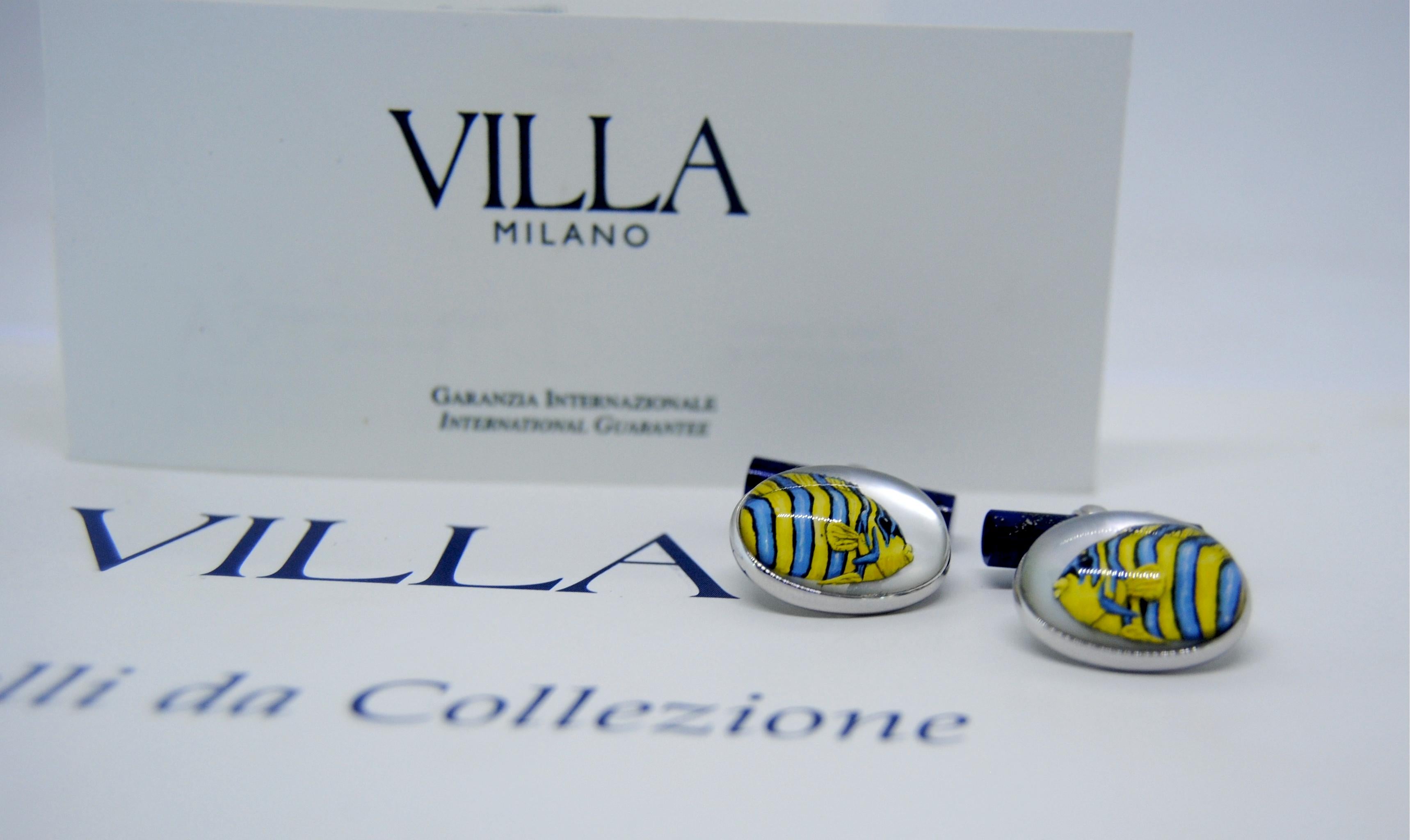 villa cufflinks