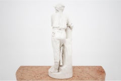 Village Boy Porcelain Figurine, Poland, 1980