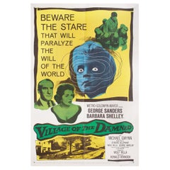 Vintage Village of the Damned 1960 U.S. One Sheet Film Poster