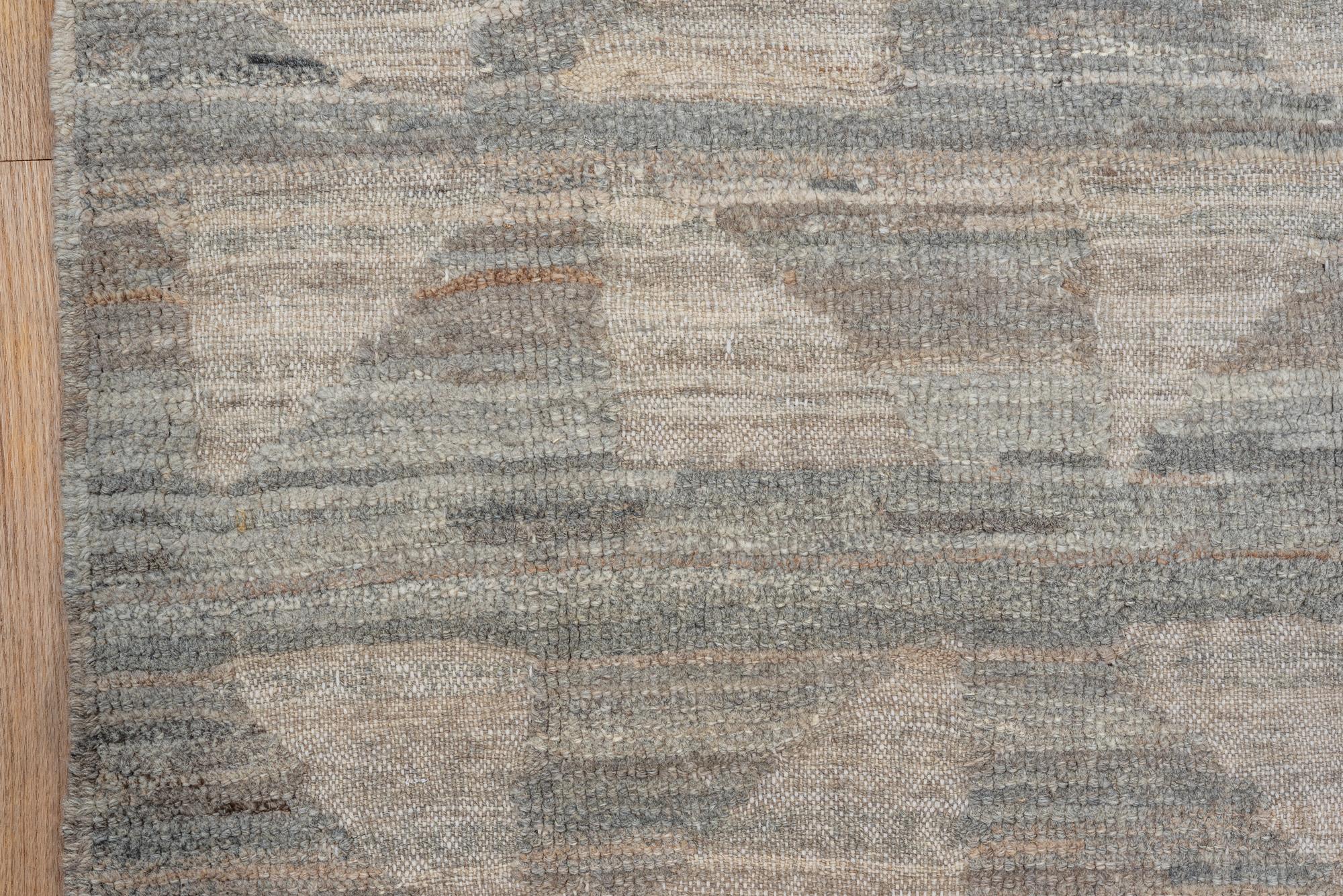 Noué à la main Village Rustic Tulu Runner en vente