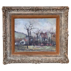 Dorfszene von George René Sinicki