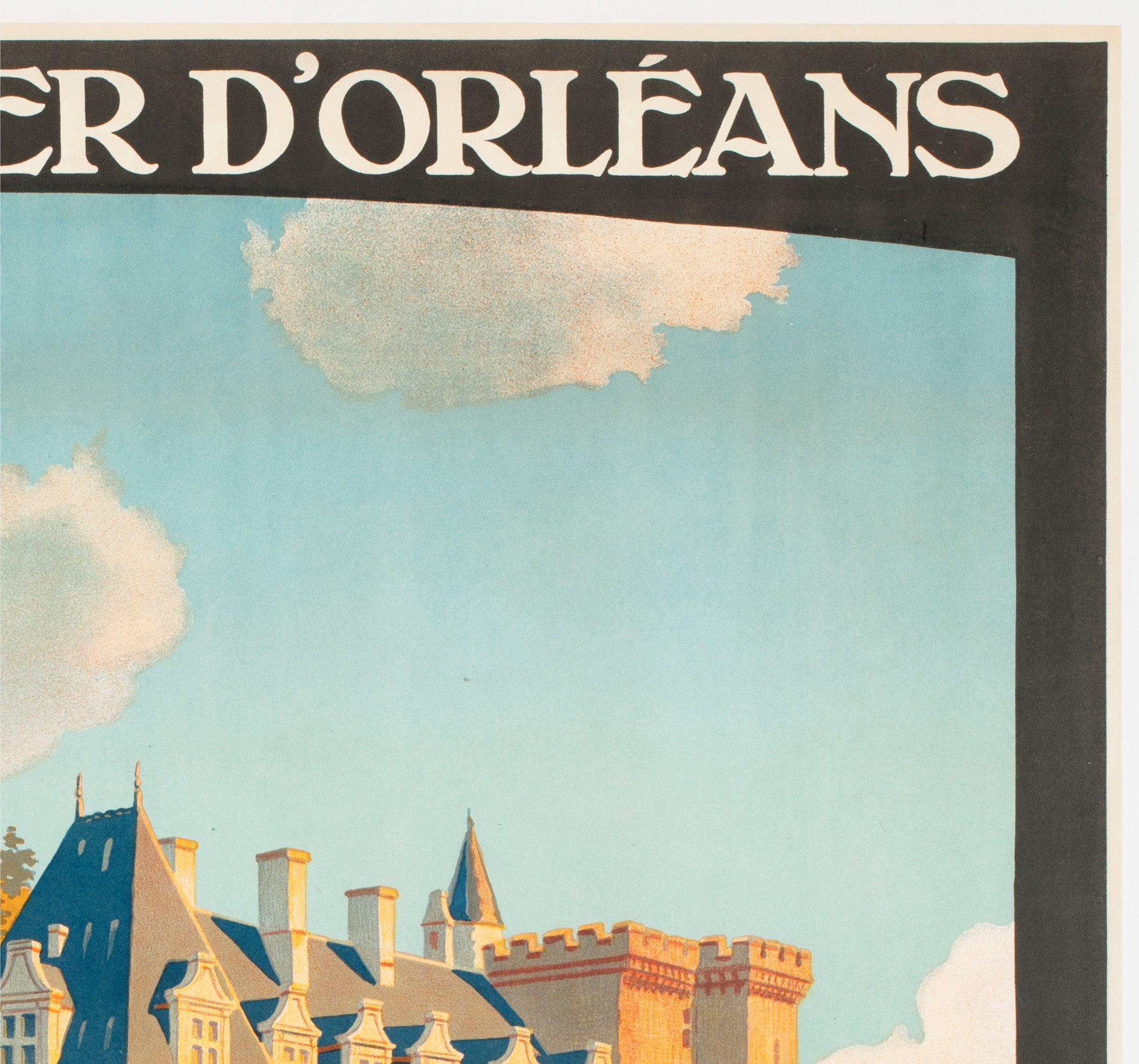 Villandry c1923 Affiche publicitaire française pour les voyages, Constant Duval Excellent état - En vente à Bath, Somerset