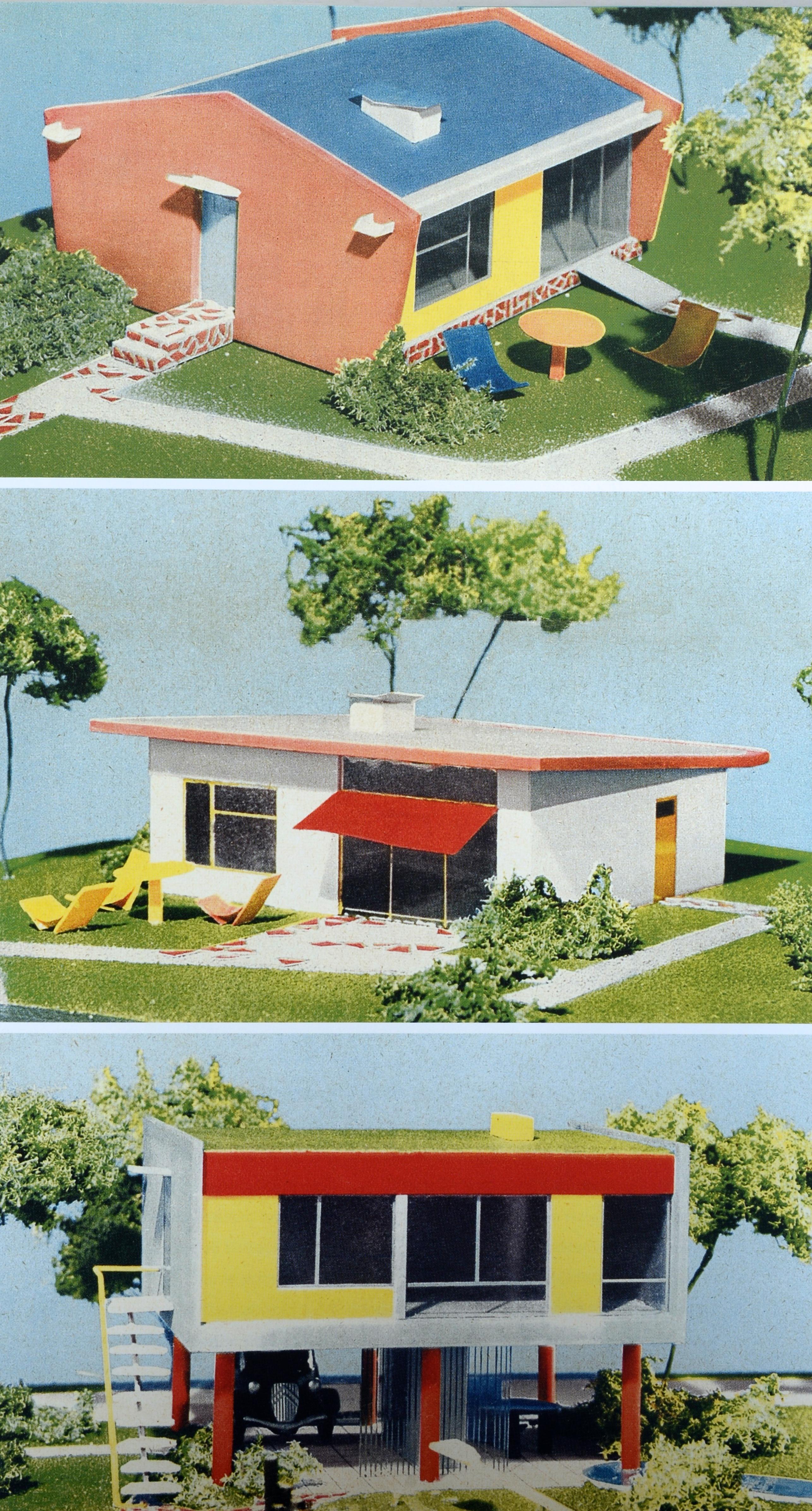 Carta Villas 50 en France di Raphaelle Saint-Pierre, 1a edizione, raro e difficile da trovare in vendita