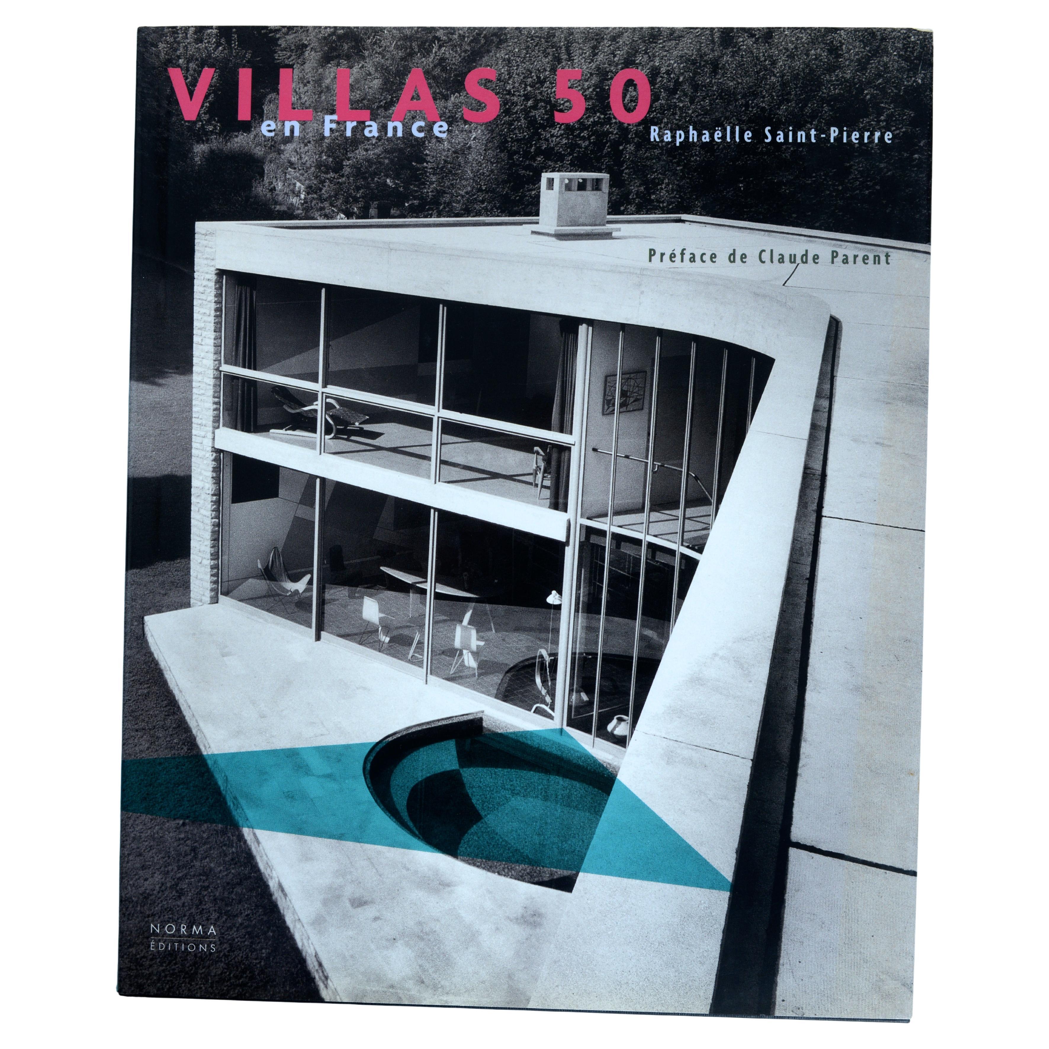 Villas 50 en France di Raphaelle Saint-Pierre, 1a edizione, raro e difficile da trovare in vendita