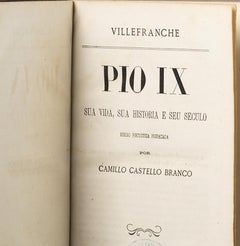 Villefranche; Jacques Melchior - Pius IX: his life; his history and his century
