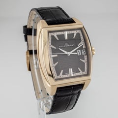 Villemont Aston T Big Date 18 Karat Yellow Gold Automatic Watch Serial #10003