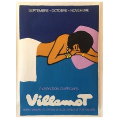 "Villemot Exposition D’affiches" Original Vintage Poster