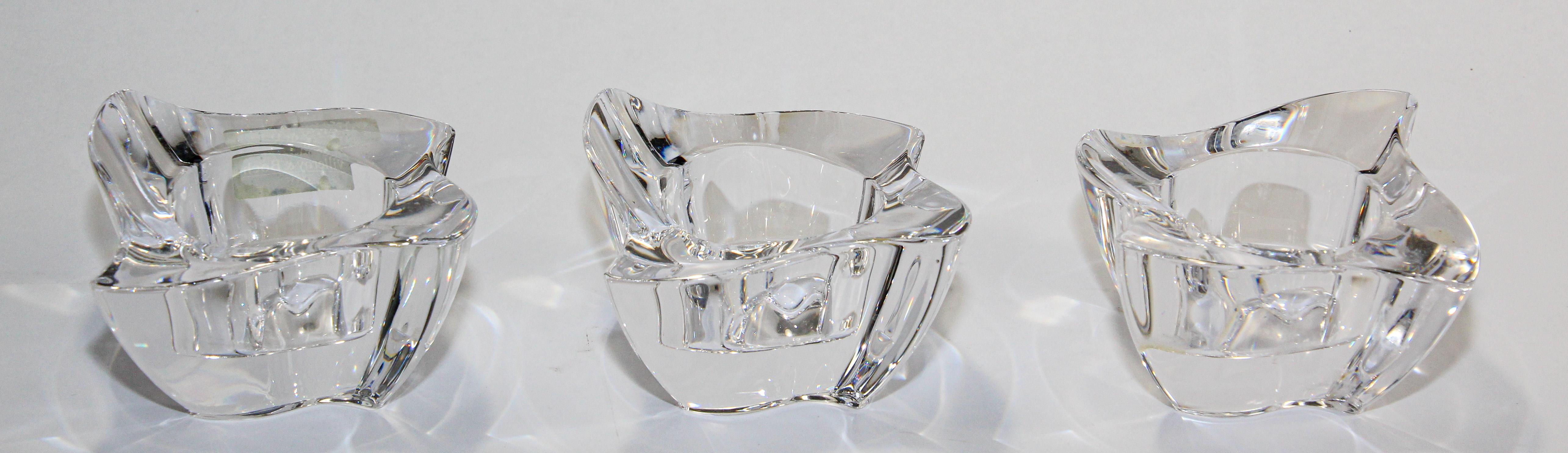 Villeroy and Boch - Ensemble de 4 bougeoirs Votive en cristal 6