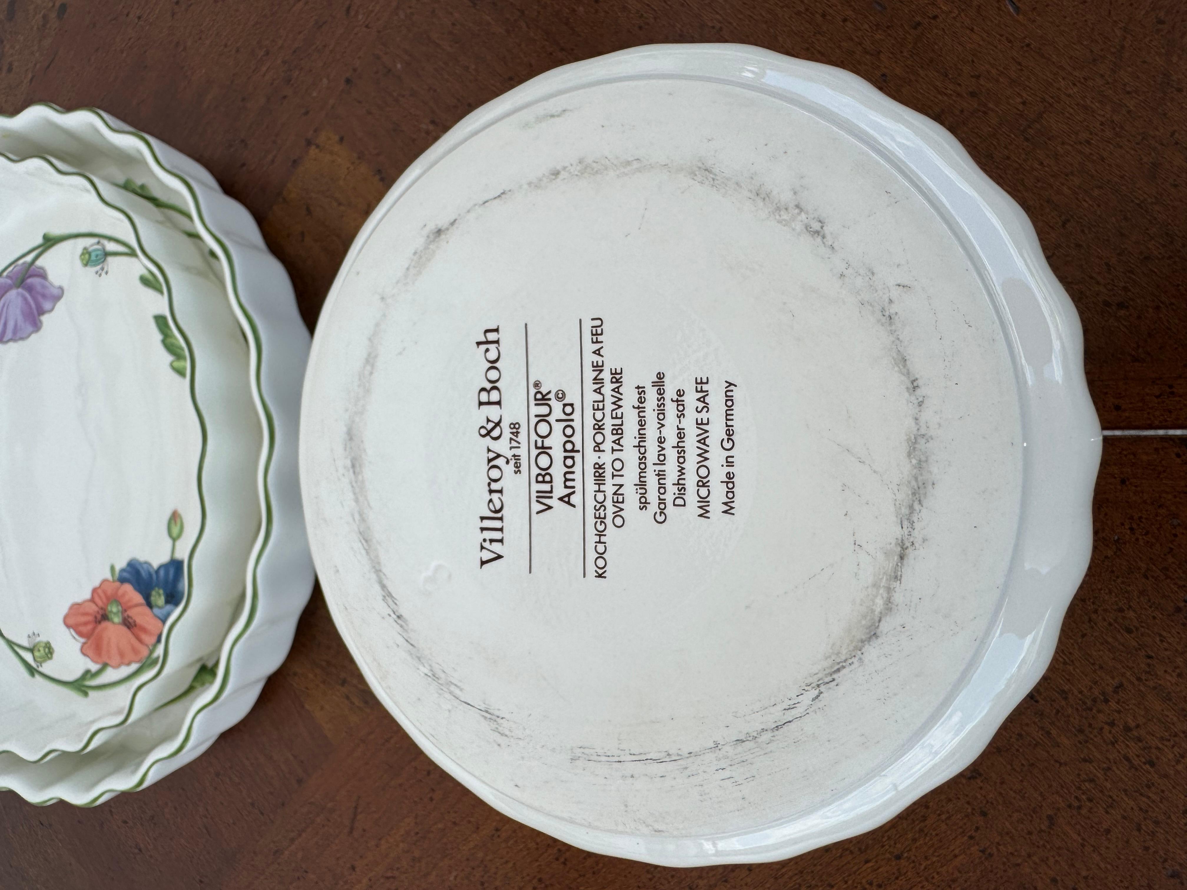 Villeroy & Boch Amapola Floral Gravy Boat and more Tea Cups & Plates 2