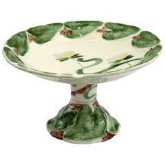 Vintage Villeroy & Boch Art Nouveau Tubelined Floral Majolica Pottery Tazza