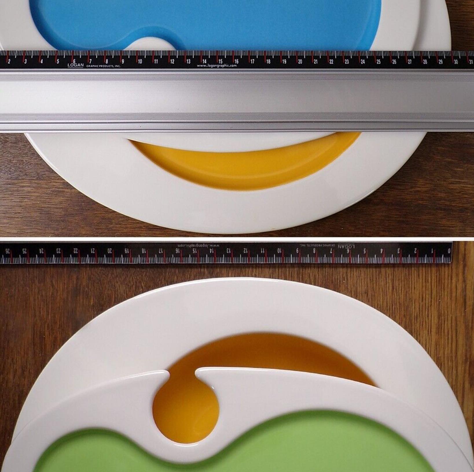 Organic Modern Villeroy & Boch Beach Party Tableware Set of 27,  Luxembourg, 2005. For Sale