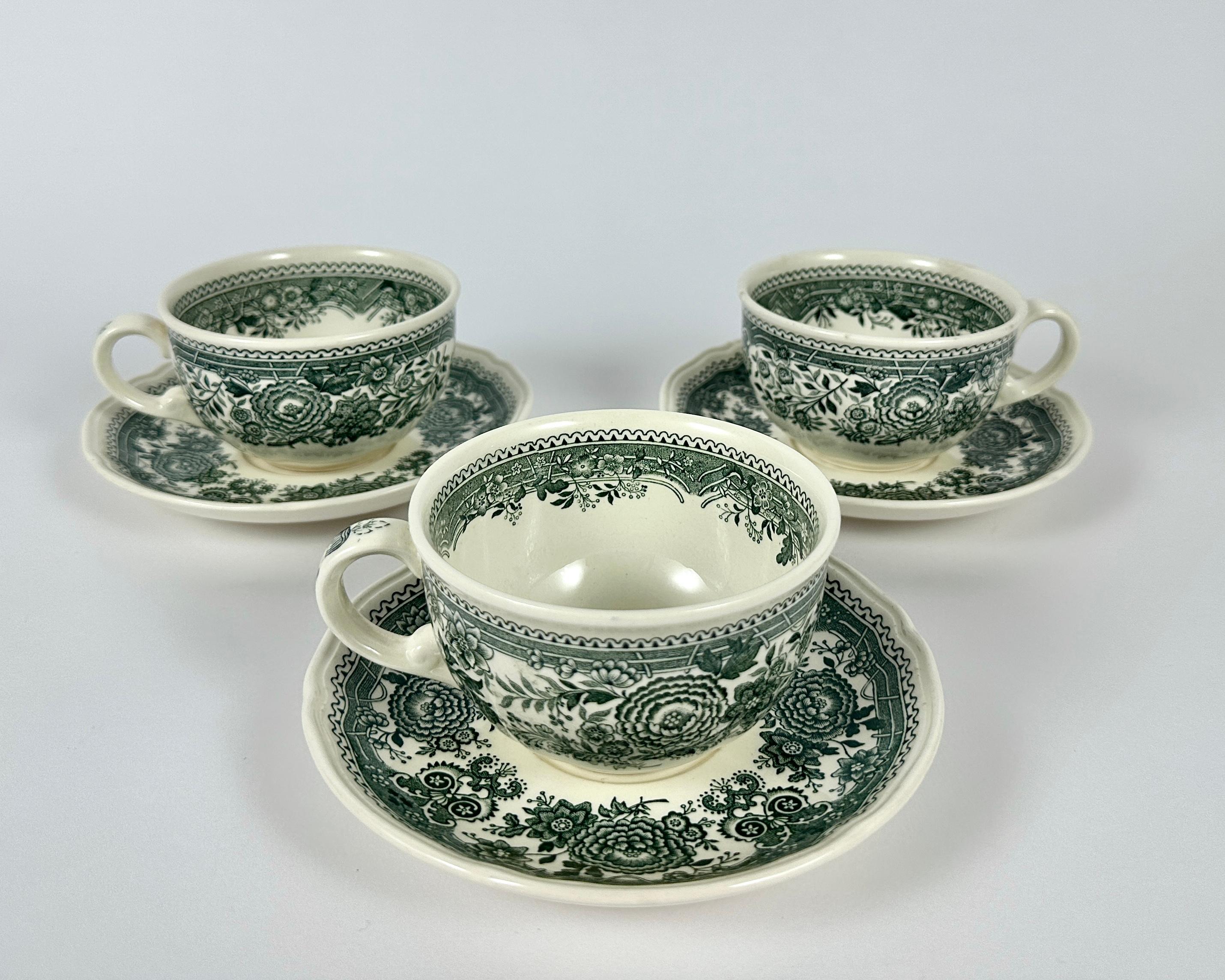 Juego de café y té de porcelana Villeroy & Boch Burgenland Años 70/80, Alemania Porcelana en venta