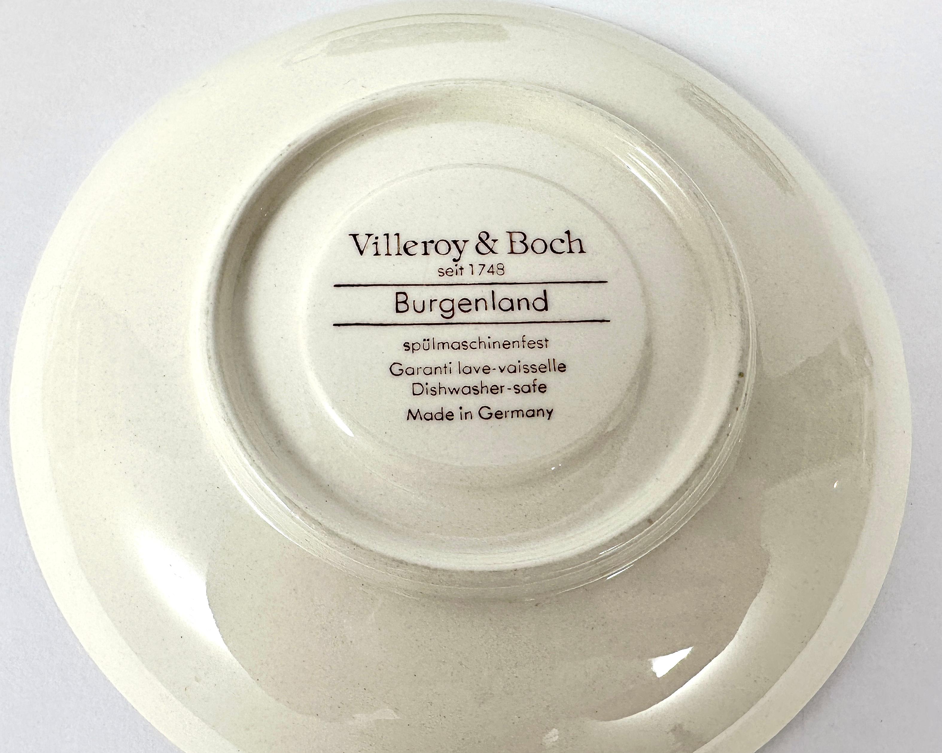 Juego de café y té de porcelana Villeroy & Boch Burgenland Años 70/80, Alemania en venta 1
