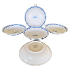 Villeroy & Boch Casa Azul Made in Germany Individual Pasta Bowls - Set of 6