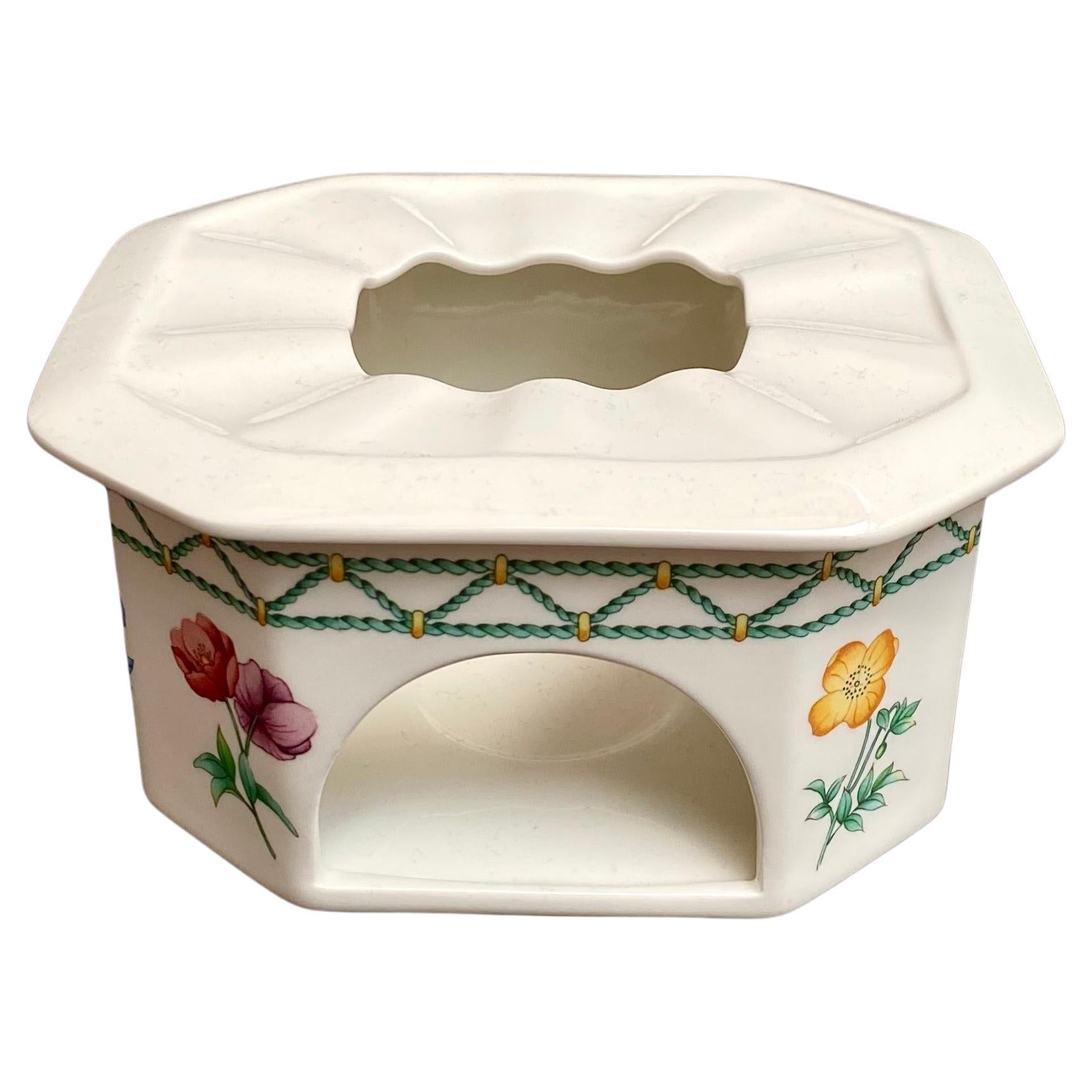 Villeroy & Boch Casa Verde Warmer Vintage Teapot Warmer in Porcelain, Germany For Sale