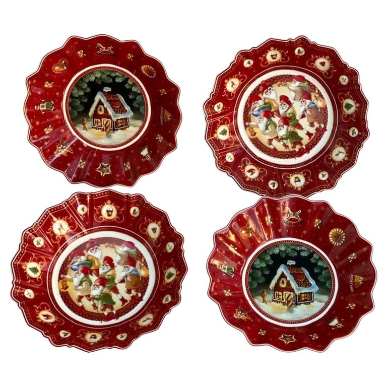 Villeroy and Boch Christmas Serving Dish, Germany, Limited Edition For